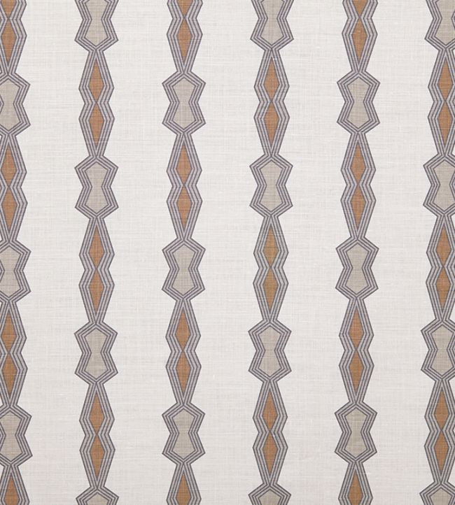 Chicago Fabric by Christopher Farr Cloth Tobacco