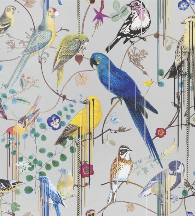 Birds Sinfonia Wallpaper by Christian Lacroix Argent