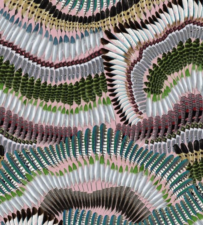 Prête-Moi Ta Plume Mural by Christian Lacroix Bourgeon