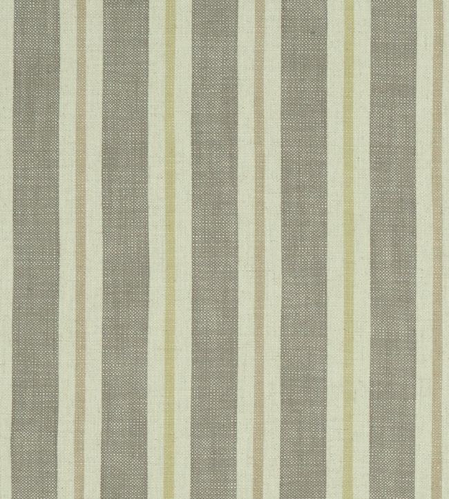 Sackville Stripe Fabric by Clarke & Clarke Citron/Natural