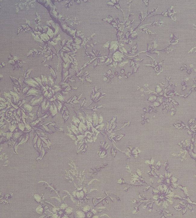 Simone Fabric by Clarke & Clarke Heather