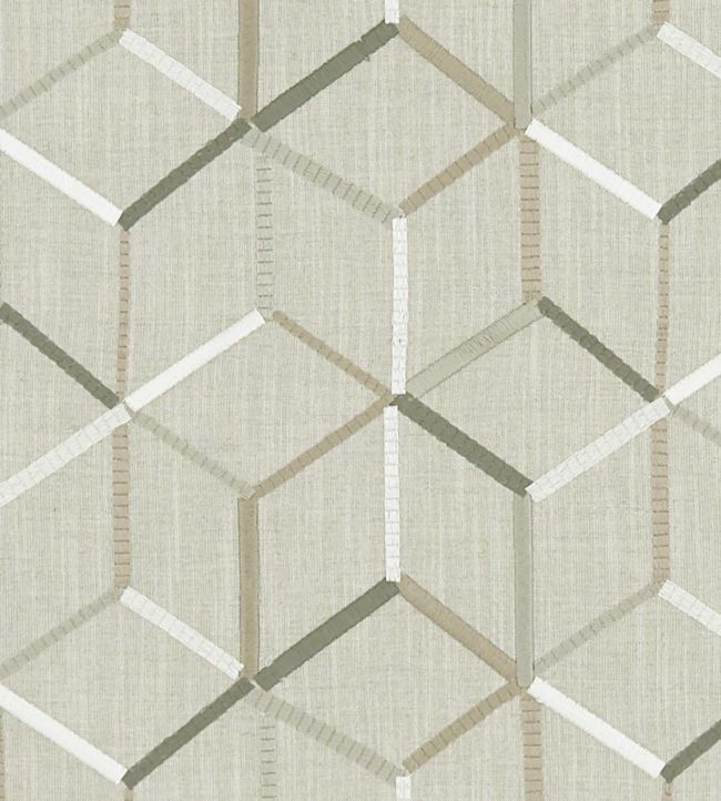Linear Fabric by Clarke & Clarke Linen