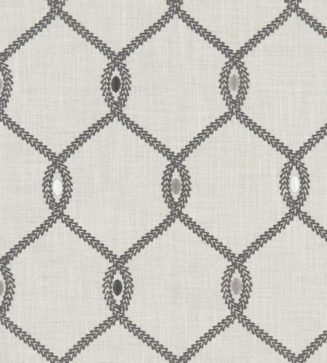 Opus Fabric by Clarke & Clarke Charcoal