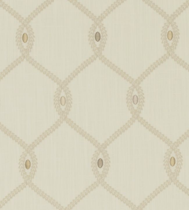 Opus Fabric by Clarke & Clarke Ivory