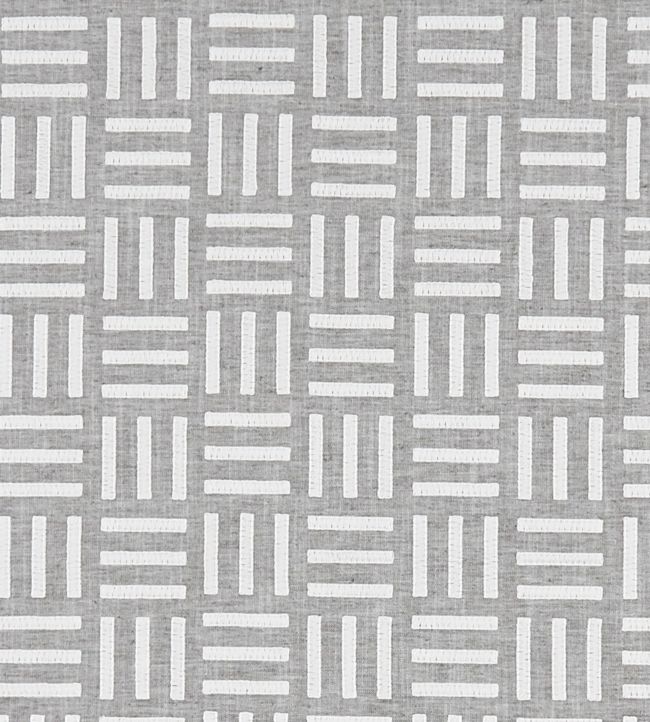 Parallel Fabric by Clarke & Clarke Charcoal