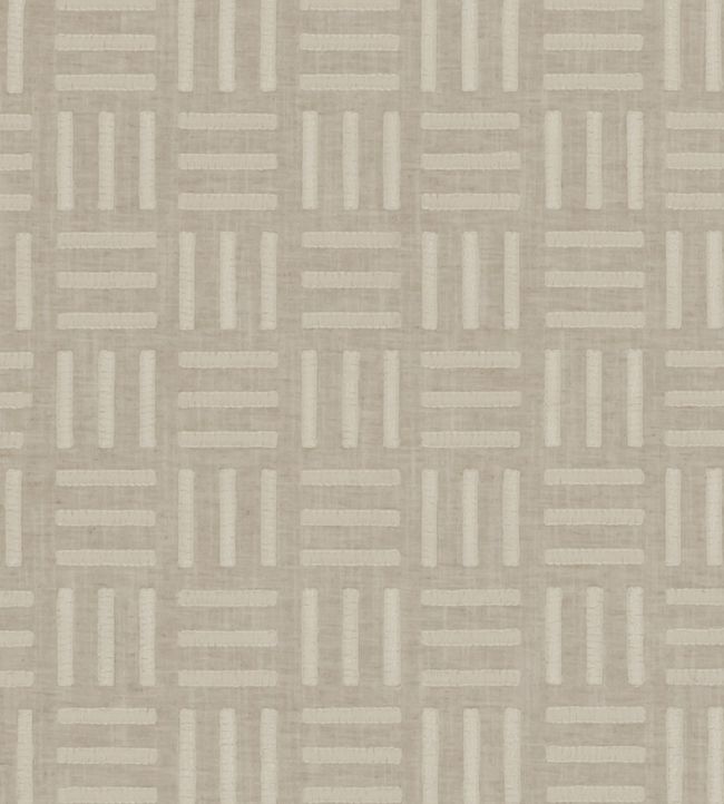 Parallel Fabric by Clarke & Clarke Linen