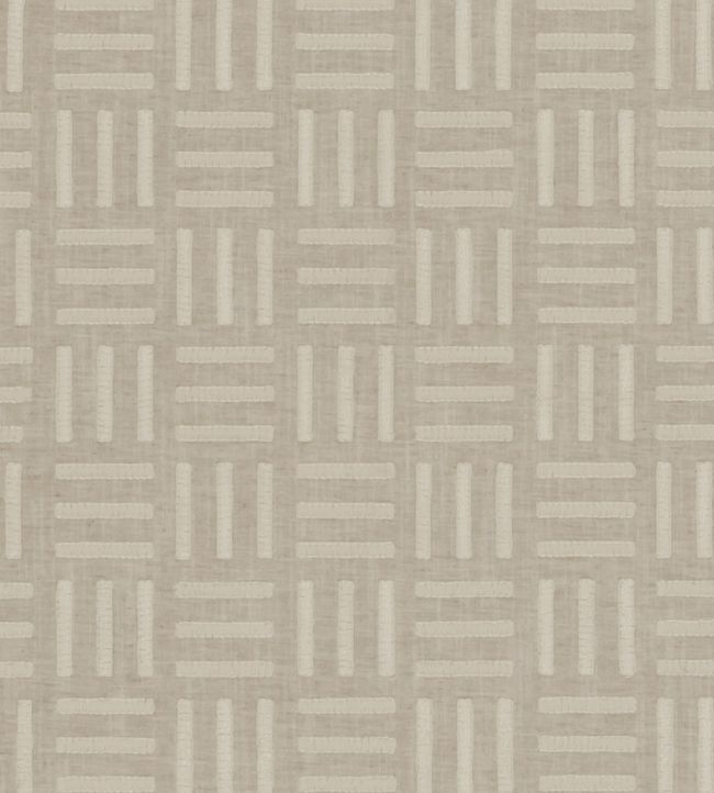 Parallel Fabric by Clarke & Clarke Linen
