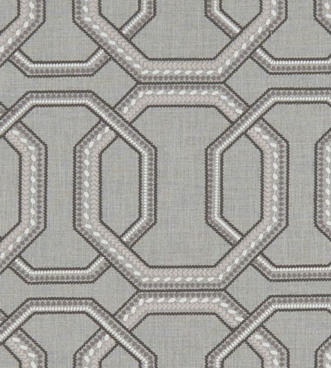 Repeat Fabric by Clarke & Clarke Charcoal