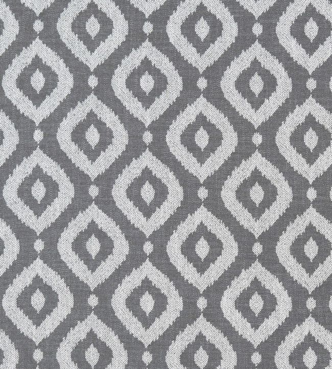 Soraya Fabric by Clarke & Clarke Charcoal