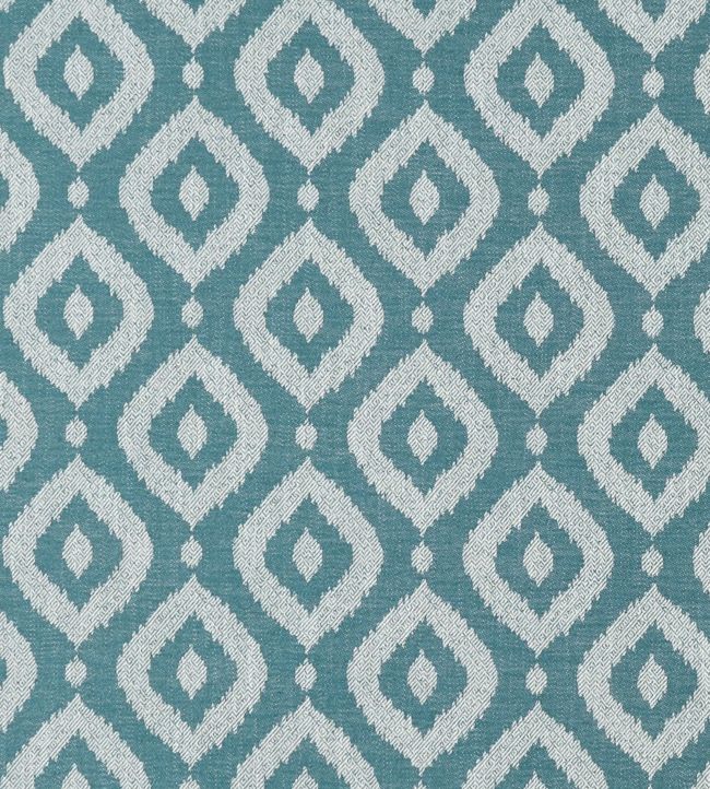 Soraya Fabric by Clarke & Clarke Teal
