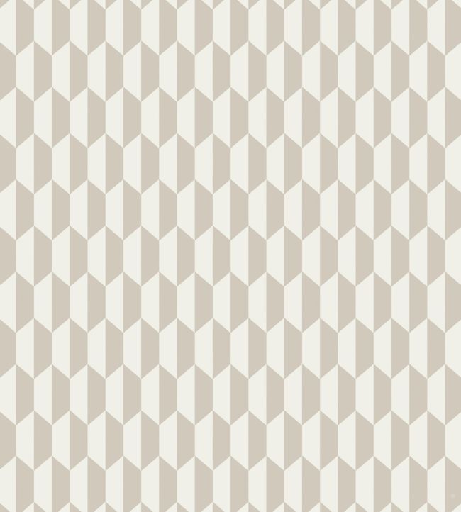 Tile Fabric by Cole & Son Cream/Parchment