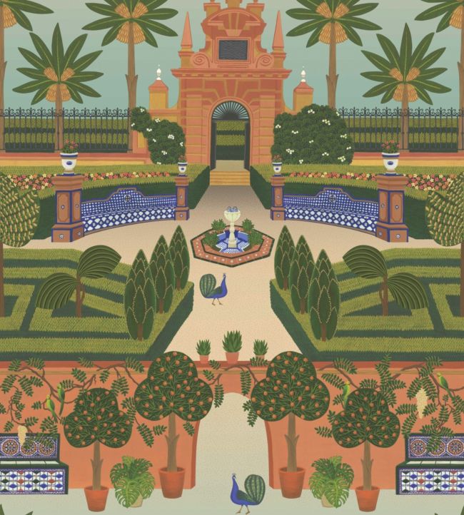 Alcazar Gardens Wallpaper by Cole & Son 7020