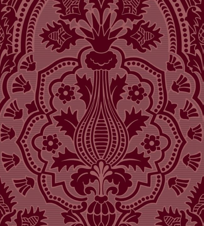 Pugin Palace Flock Wallpaper by Cole & Son in 34 | Jane Clayton