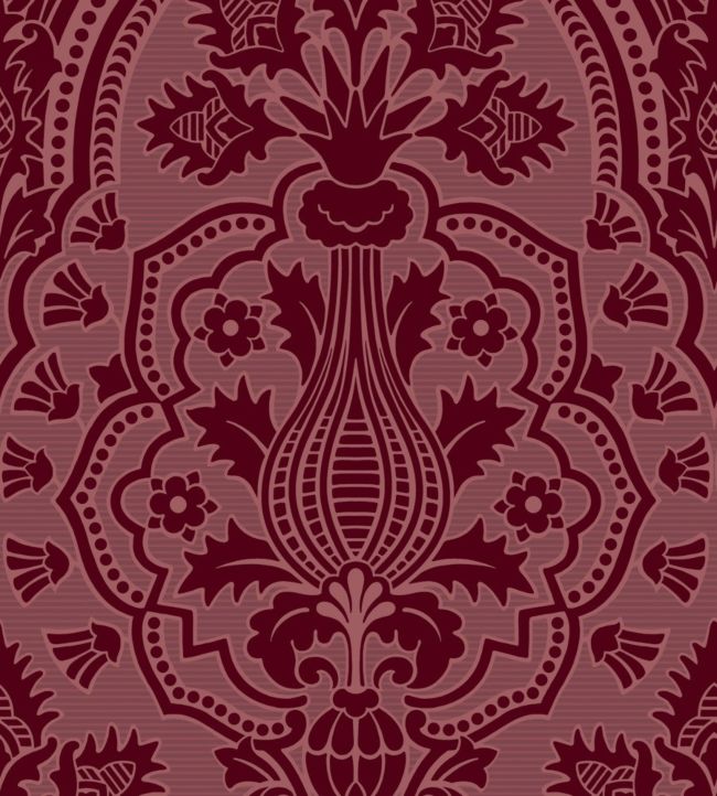 Pugin Palace Flock Wallpaper by Cole & Son in 34 | Jane Clayton Pugin Palace Flock Wallpaper by Cole & Son in 34 | Jane Clayton