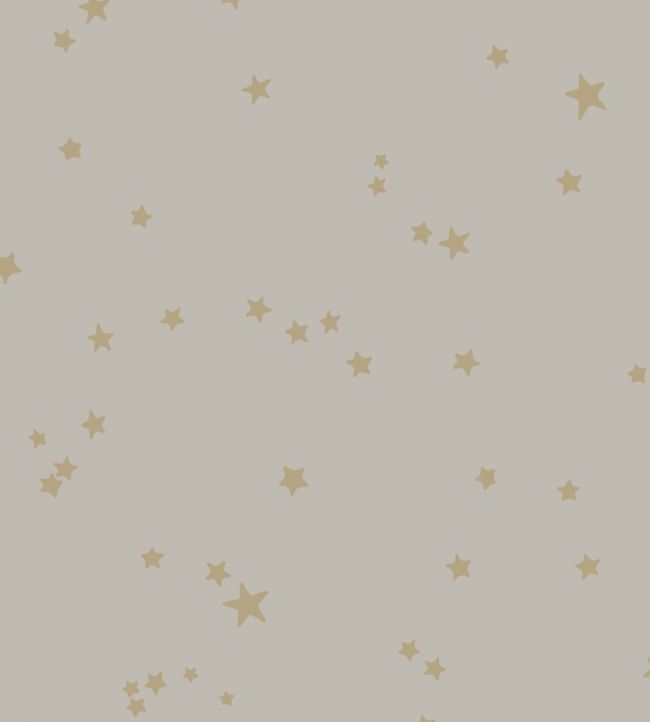 Stars Wallpaper by Cole & Son in Linen & Gold | Jane Clayton