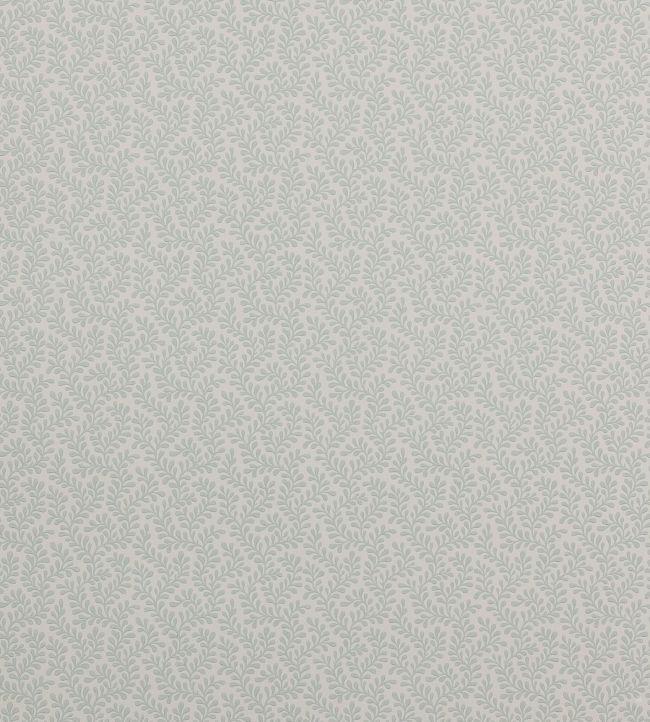 Rushmere Wallpaper by Colefax and Fowler Aqua