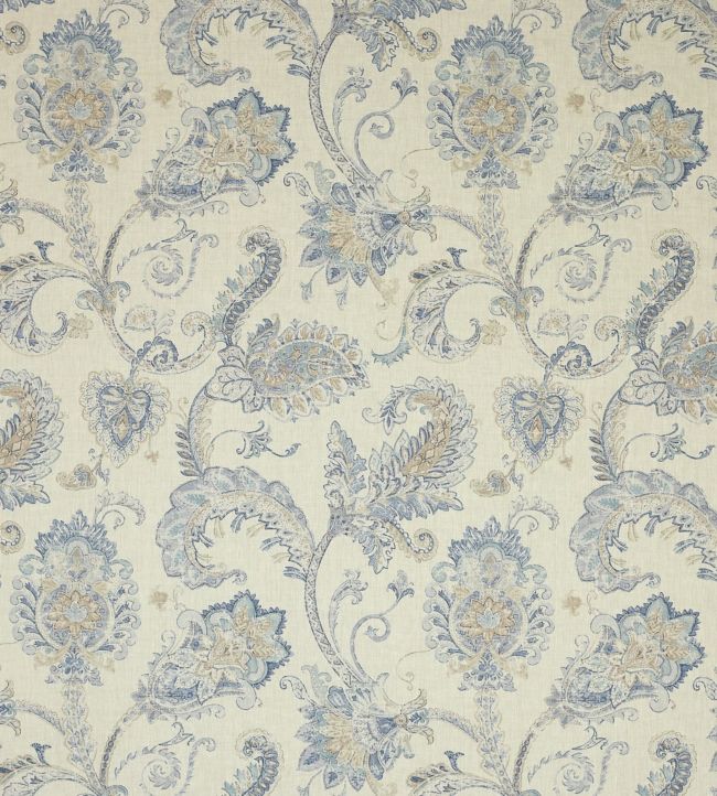 Cassius Fabric by Colefax and Fowler Old Blue