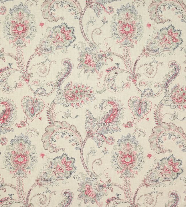 Cassius Fabric by Colefax and Fowler Pink/Blue