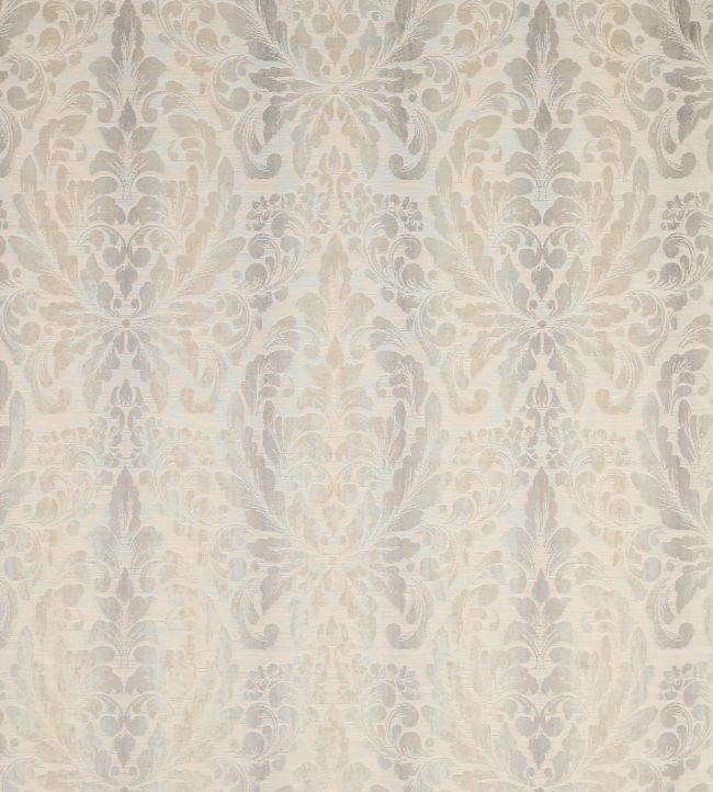 Leora Fabric by Colefax and Fowler Silver
