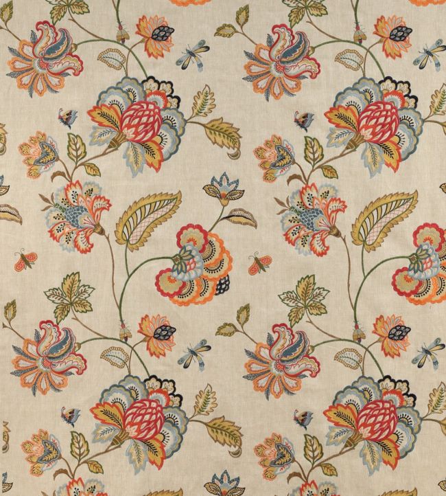 Ashlar Fabric by Colefax and Fowler Multi