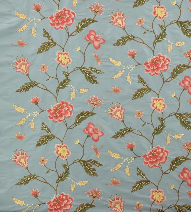 Passerine Fabric by Colefax and Fowler Blue