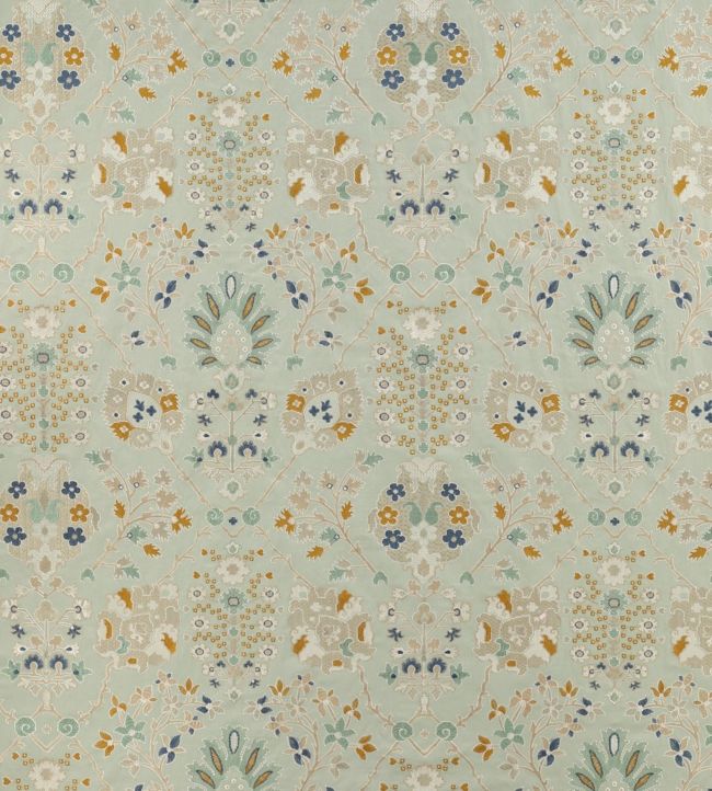 Persis Fabric by Colefax and Fowler Aqua