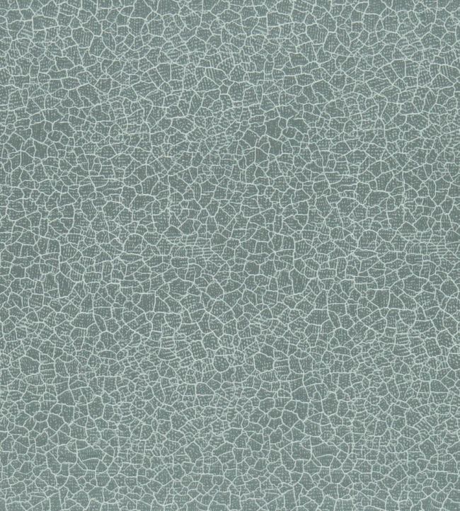 Crackle Fabric by Zoffany Pale Teal