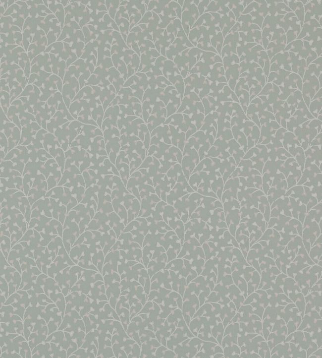 Cress Wallpaper by Colefax and Fowler Old Blue