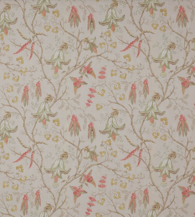 Cristabel Fabric by Colefax and Fowler Tomato/Green
