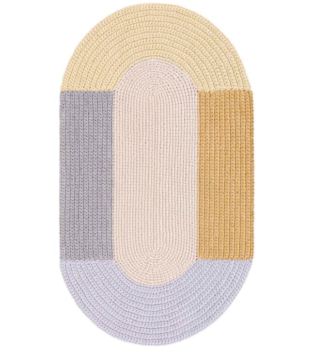 GAN Crochet Mono rug Beige 314180 Beige