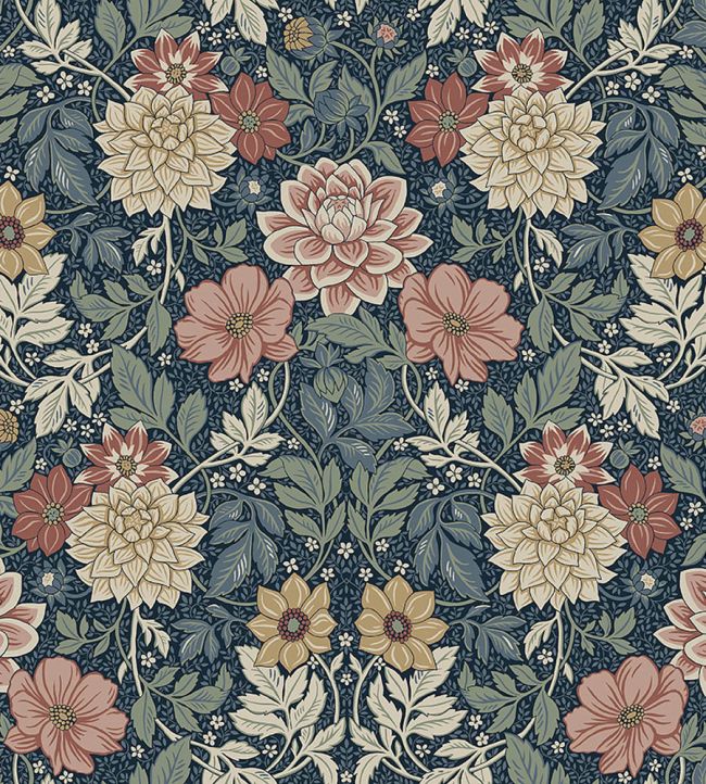 Dahlia Garden Wallpaper by Borastapeter 90