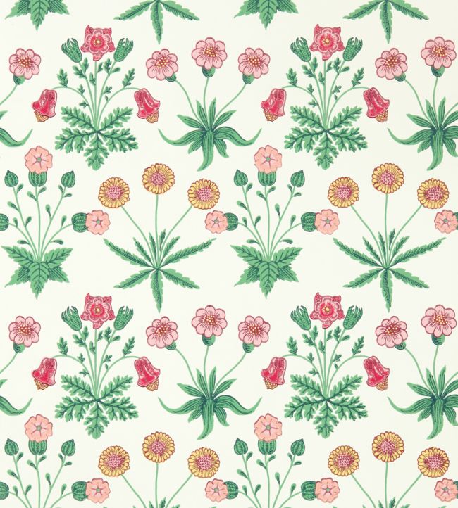 Daisy Wallpaper by Morris & Co Strawberry Fields