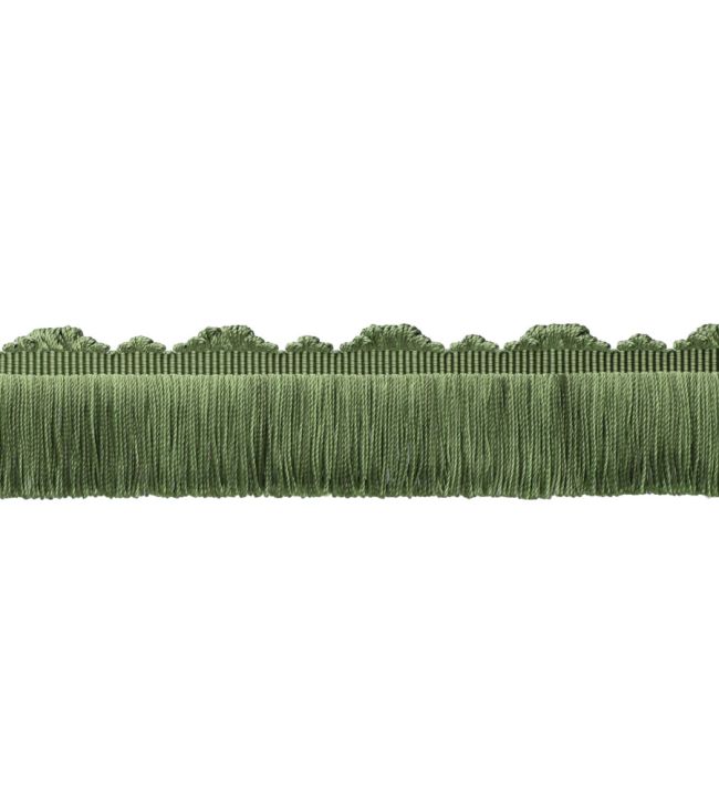 Delicat Silk Cut Fringe Trimming by Samuel & Sons Basil