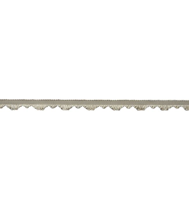 Delicat Silk Fan Edge Trimming by Samuel & Sons Pewter