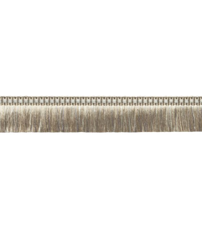 Delicat Silk Moss Fringe Trimming by Samuel & Sons Pewter