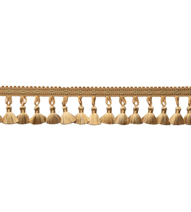 Delicat Silk Tassel Fringe Trimming by Samuel & Sons Gold