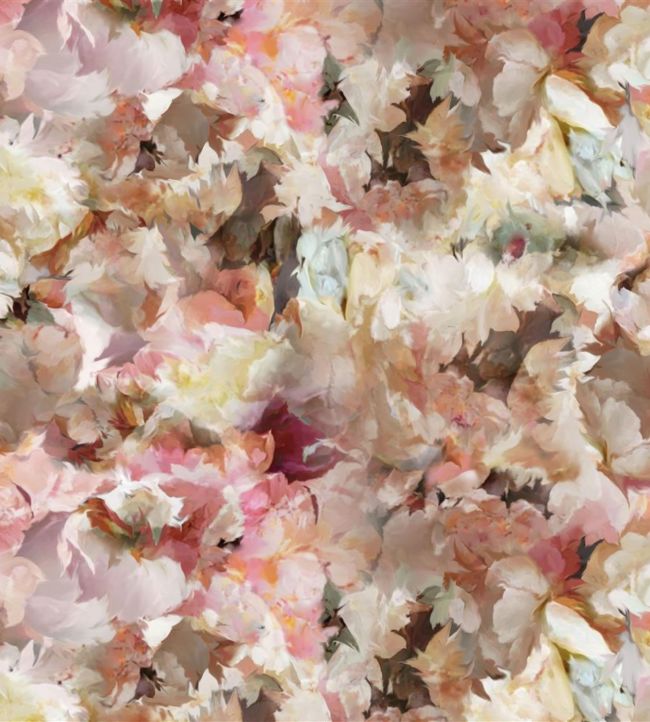Fleurs De Jour Fabric by Designers Guild Travertine