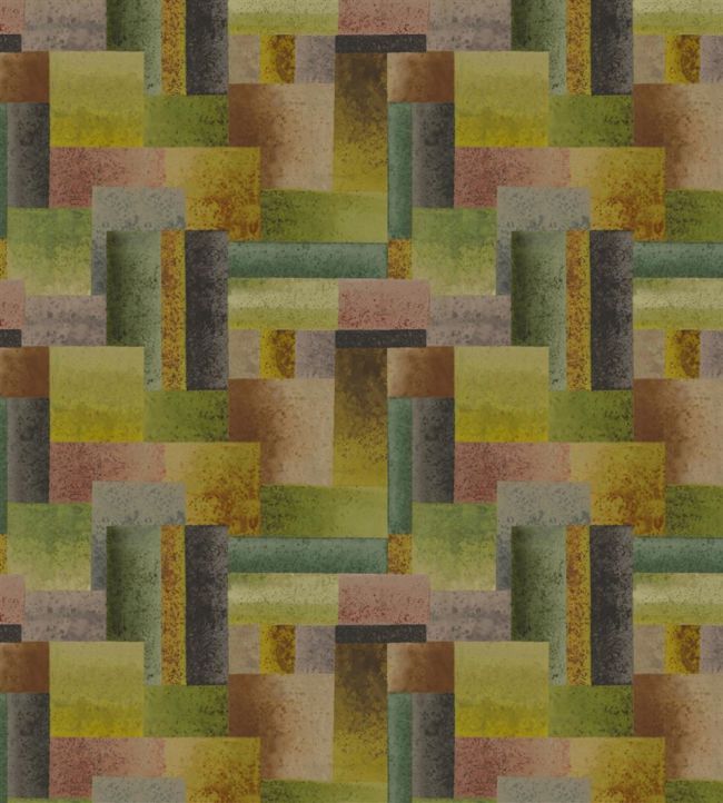Parterre Geo Fabric by Designers Guild Turmeric