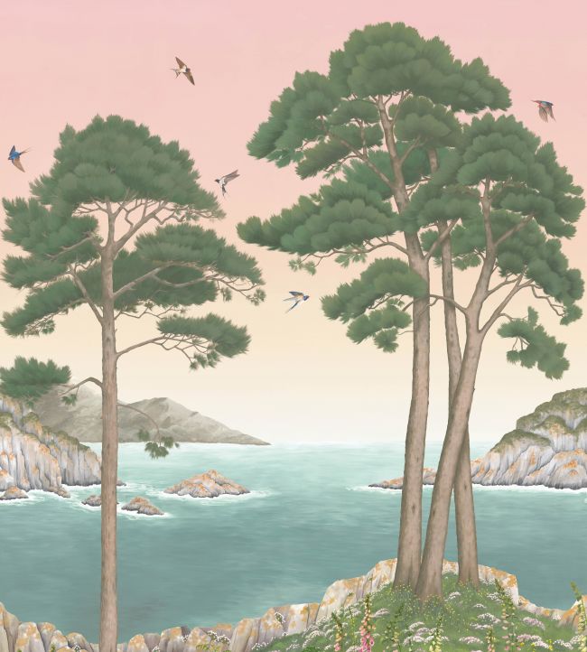 Coastline Mural by Osborne & Little 1
