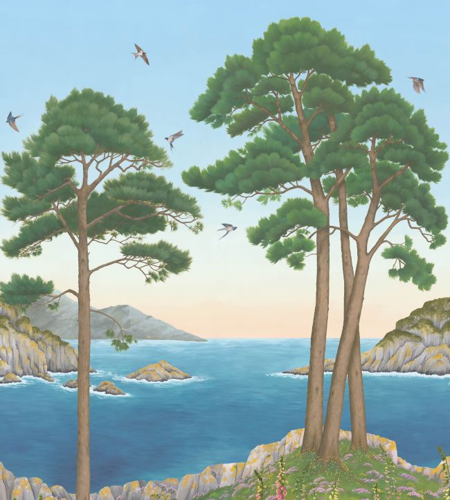 Coastline Mural by Osborne & Little 3