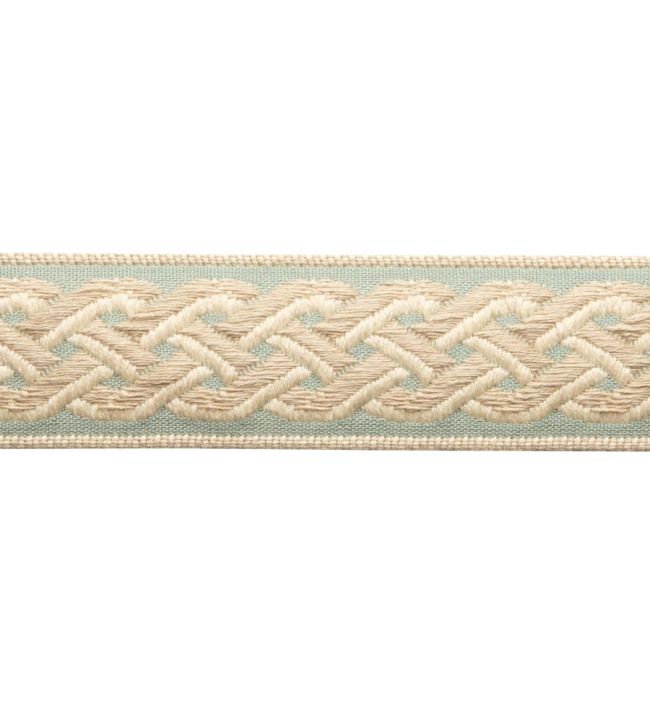 Dorset Braided Border Trimming by Samuel & Sons Aquamarine