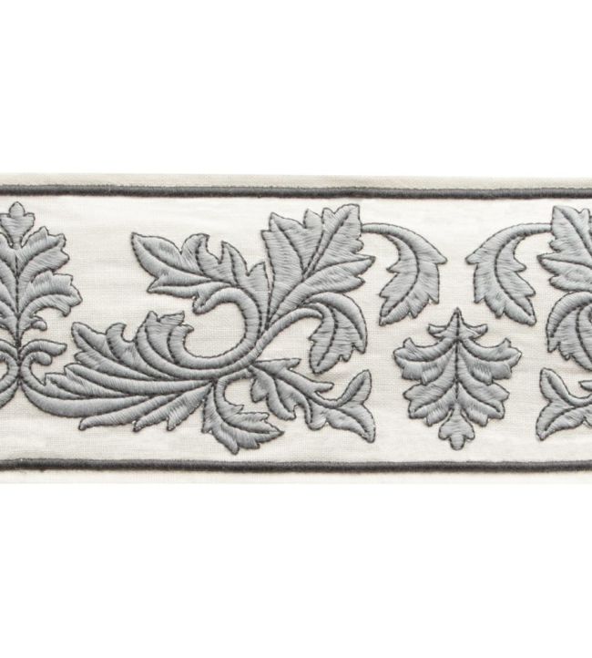Dorset Embroidered Border Trimming by Samuel & Sons Porcelain
