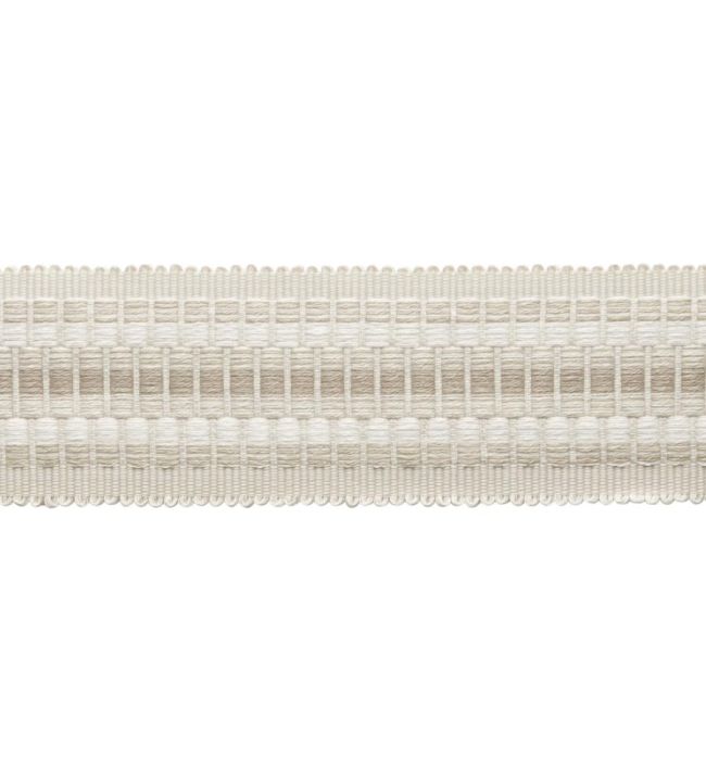 Dorset Striped Border Trimming by Samuel & Sons Oyster