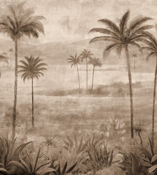 Draa Palms Mural by Coordonne Bone