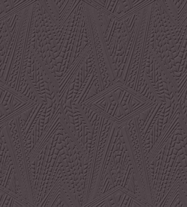 Dwarf Rhino Wallpaper by Moooi Charcoal