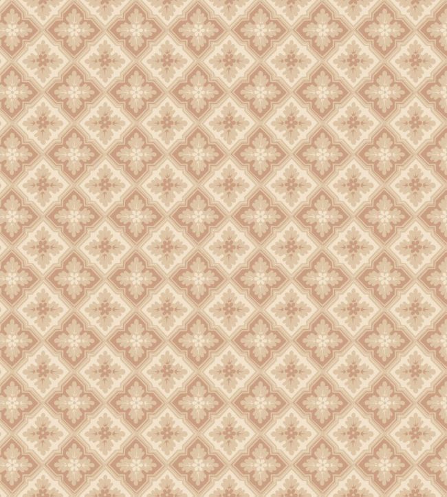 Edvin Wallpaper by Sandberg Terracotta
