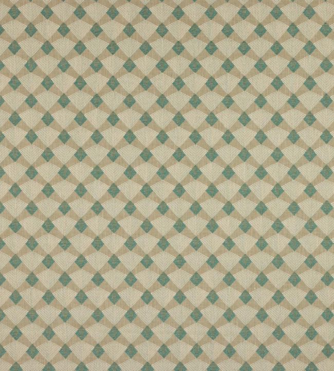 Edwin Fabric by Jane Churchill Teal