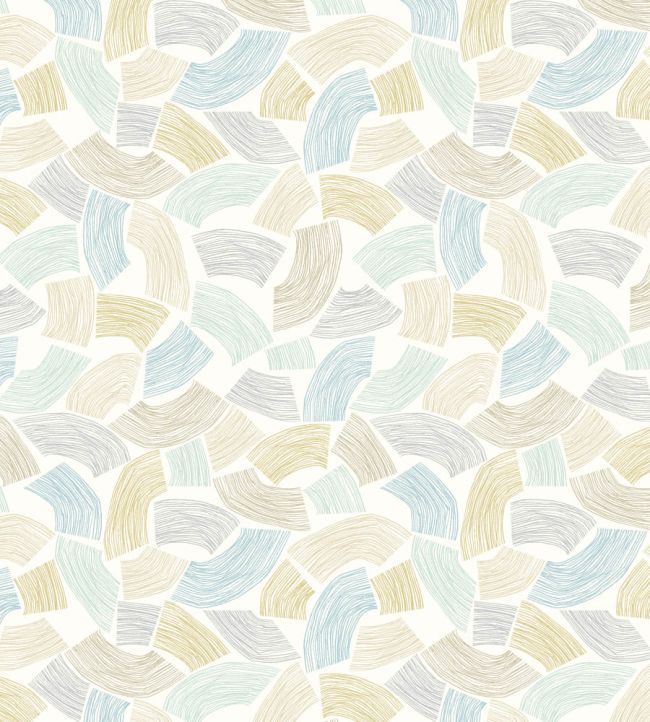Elements Wallpaper by Ohpopsi Duckegg & Linen