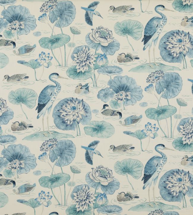 Ellingham Fabric by Baker Lifestyle Blue