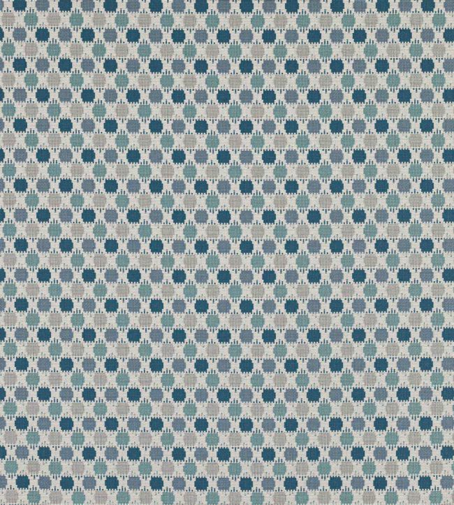 Ellipse Fabric by Jane Churchill Blue